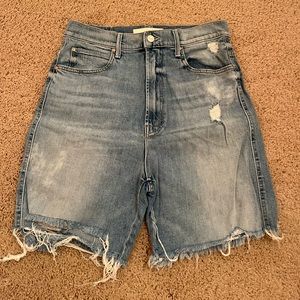 Mother High-Waisted Short in Size 29